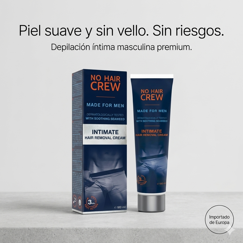 Crema Depilatoria Intima Para Hombre